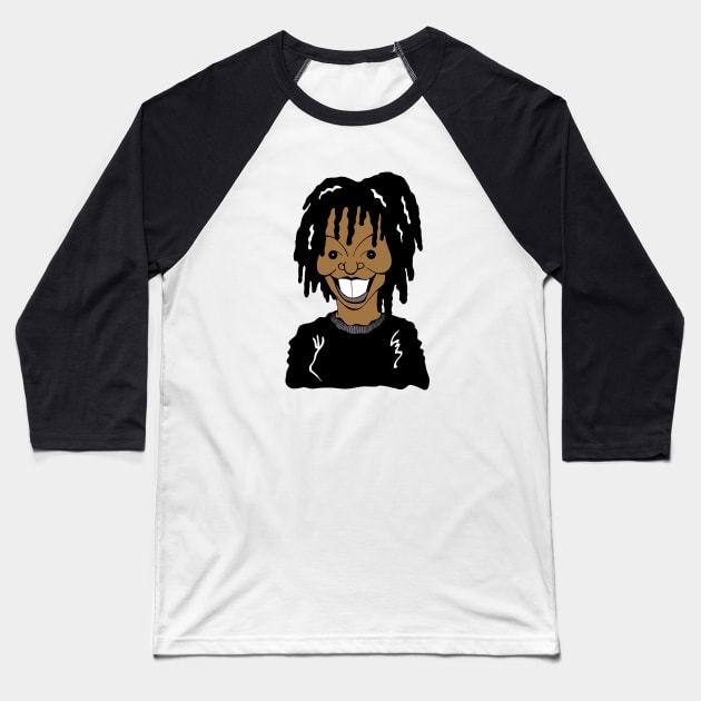 WHOOPI GOLDBERG FAN ART!! Baseball T-Shirt by cartoonistguy